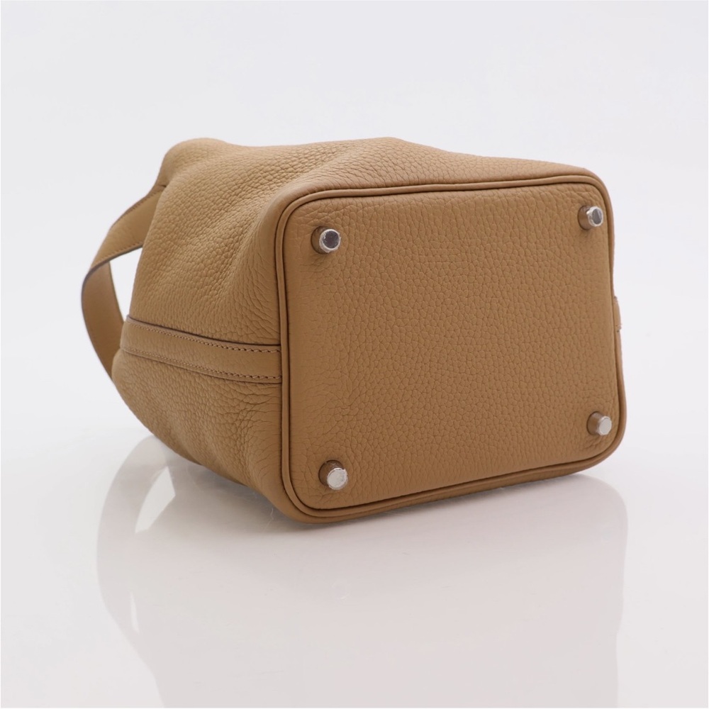 SOLD- Authentic Hermes Picotin 18 Biscuit - Picture 3 of 14